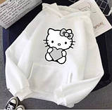 Жіноче худі з принтом Hello Kitty, фото 3