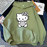 Жіноче худі з принтом Hello Kitty, фото 9