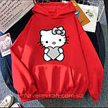 Жіноче худі з принтом Hello Kitty, фото 11