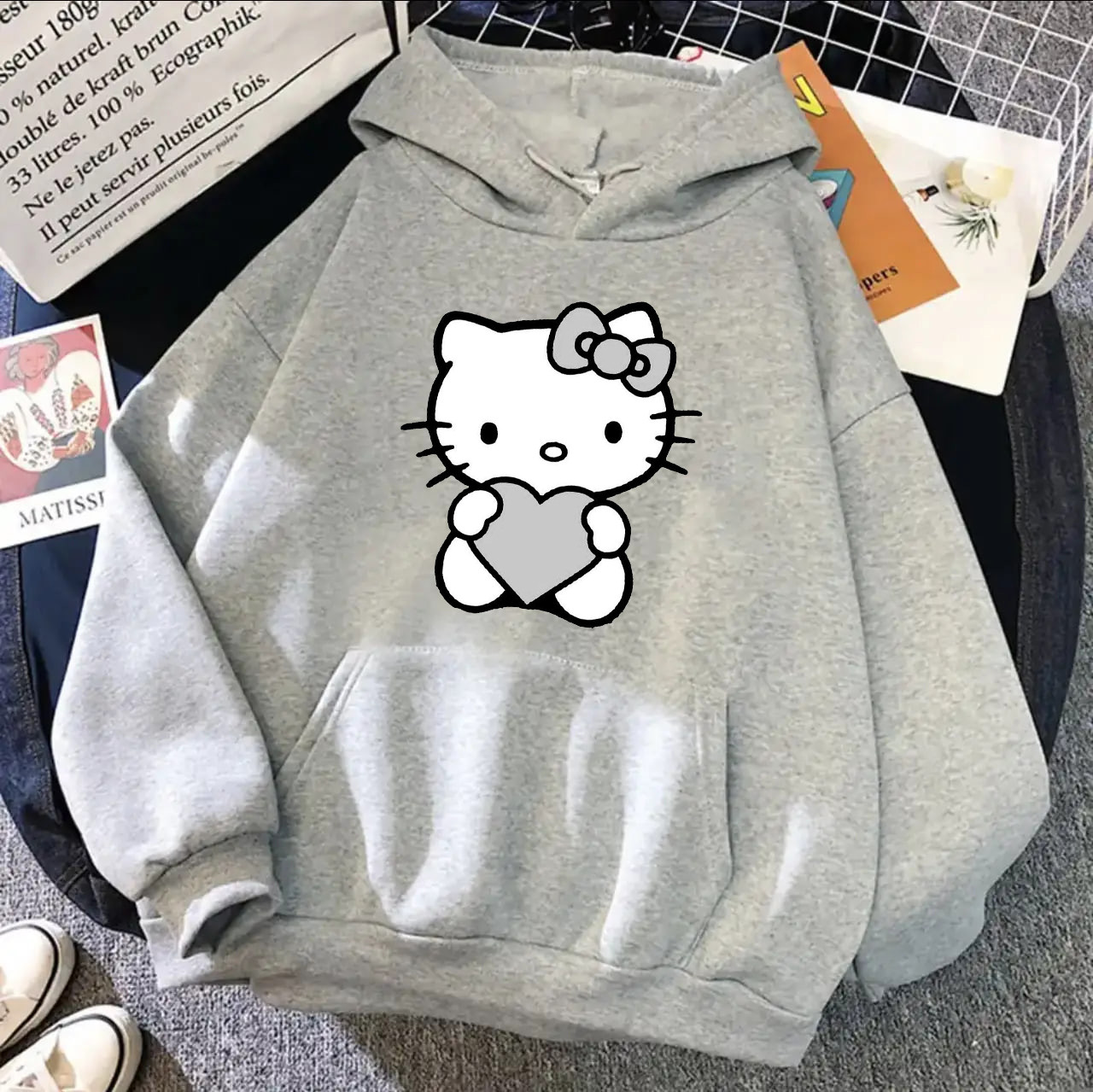Жіноче худі з принтом Hello Kitty