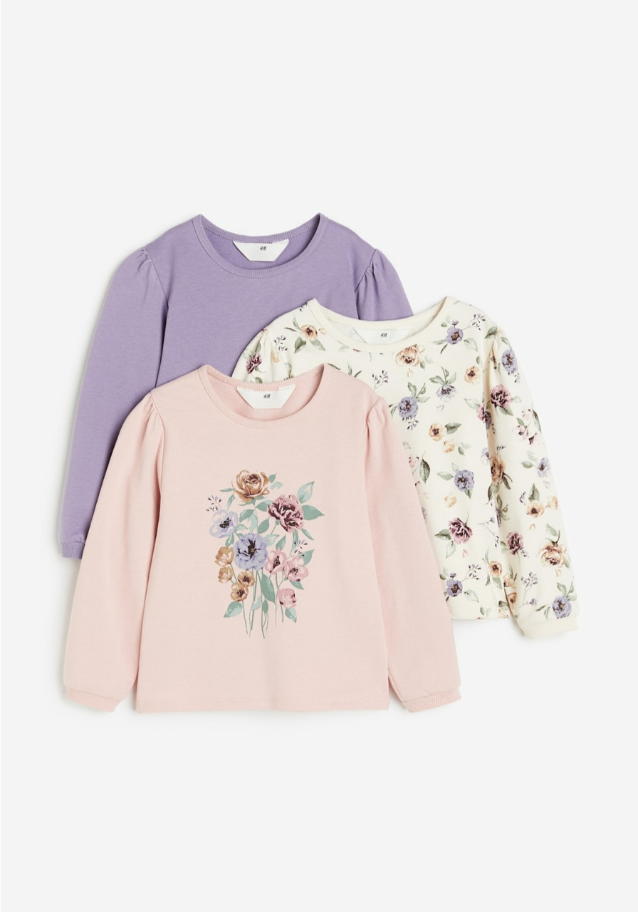 Світшот Квіти H&M 122/128, 134/140см, фото 1