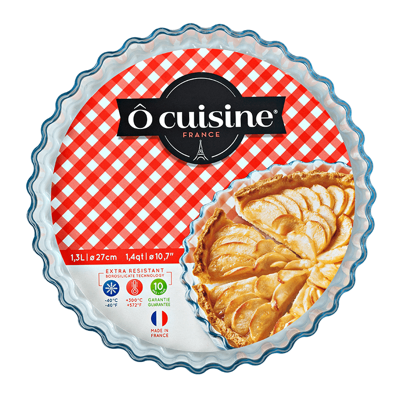 Форма для запікання O Cuisine 27 см 1.3л жароміцне скло, фото 1