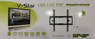 Кріплення на стіну для телевізора розміром від 26" до 63" V-63T