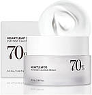 Anua Heartleaf 70% Intense Calming Cream Інтенсивний бар'єрний крем з екстрактом хаутюйнії, 50 мл. До 03/2027, фото 3