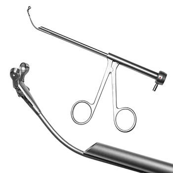 Щипці для біопсії назальні ендоскопічні, з нахилом 70 °, В3030