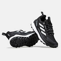 Зимові Чоловічі Кросівки Adidas Terrex Free Hiker 2.0 GTX / Адідас Террекс Фрі Хайкер 2.0 ГТХ Чорні з Білим, фото 6