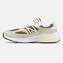 Кросівки New Balance 990v6 x Loro Piana Beige / Нью Беланс 990в6 Лоро Піана Бежеві, фото 4
