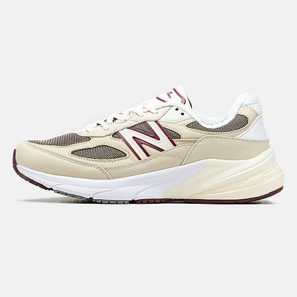 Кросівки New Balance 990v6 x Loro Piana Beige / Нью Беланс 990в6 Лоро Піана Бежеві, фото 1