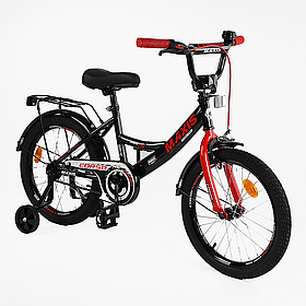 Велосипед двоколісний Corso MAXIS CL на 18 дюймів, Black-Red 18639