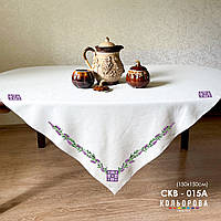 Заготовка для вишивання Скатертина СКВ-015А 150х150см (від Кольорова)