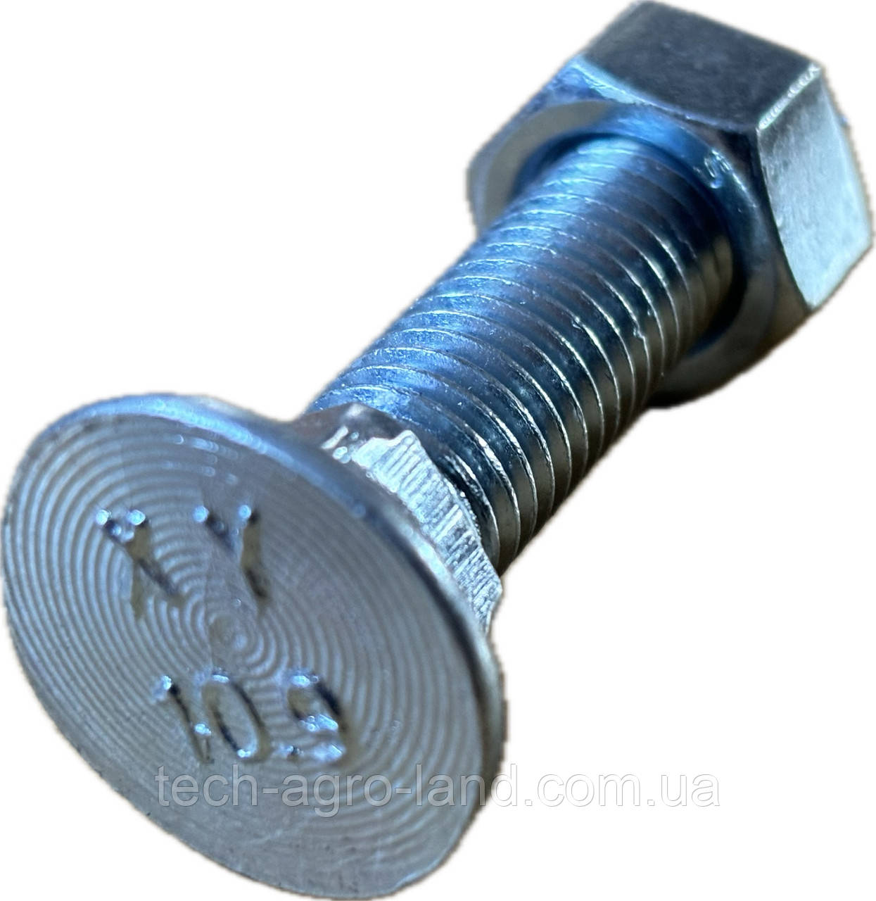 Болт лемішний плуга М12х45 з гайкой високоміцний 10.9