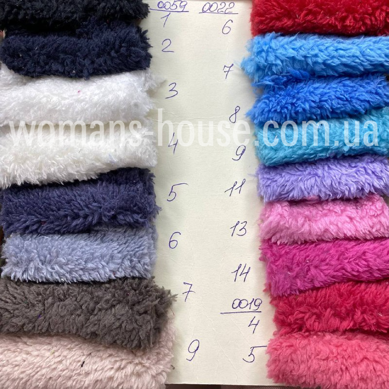 Тканина Махра Китай 320 г/м2 ширина 180 см Рулон від 23 кг в 1 кг~1,7 м