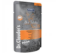Dr. Clauder's Best Selection № 9 індичка та гусак з алое вера, вологий корм для дорослих котів, 85 гр, пауч
