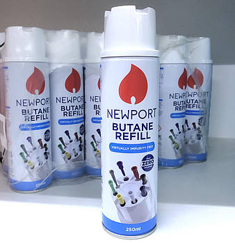 Газ для запальничок "NEWPORT" Англія Original 250 мл (72)