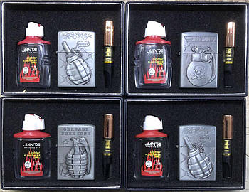 Запальничка ZIPPO 3 в 1 (бензин, мундштук) ART-005/1989 (120)