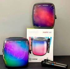 Портативна Bluetooth-колонка Hopestar Party 500 Black, фото 3