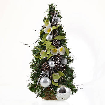 Штучна ялинка YES! Fun Пролісок 0,46 м з прикрасами (904291)