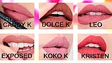 💄Набір рідких матових помад Kylie Birthday Edition: 6 кольорів ідеального макіяжу Matte Liquid Lipstick, фото 4