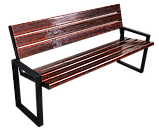 Комплект боковин для лавочки 40х40 Kompred  OL163/1, фото 10