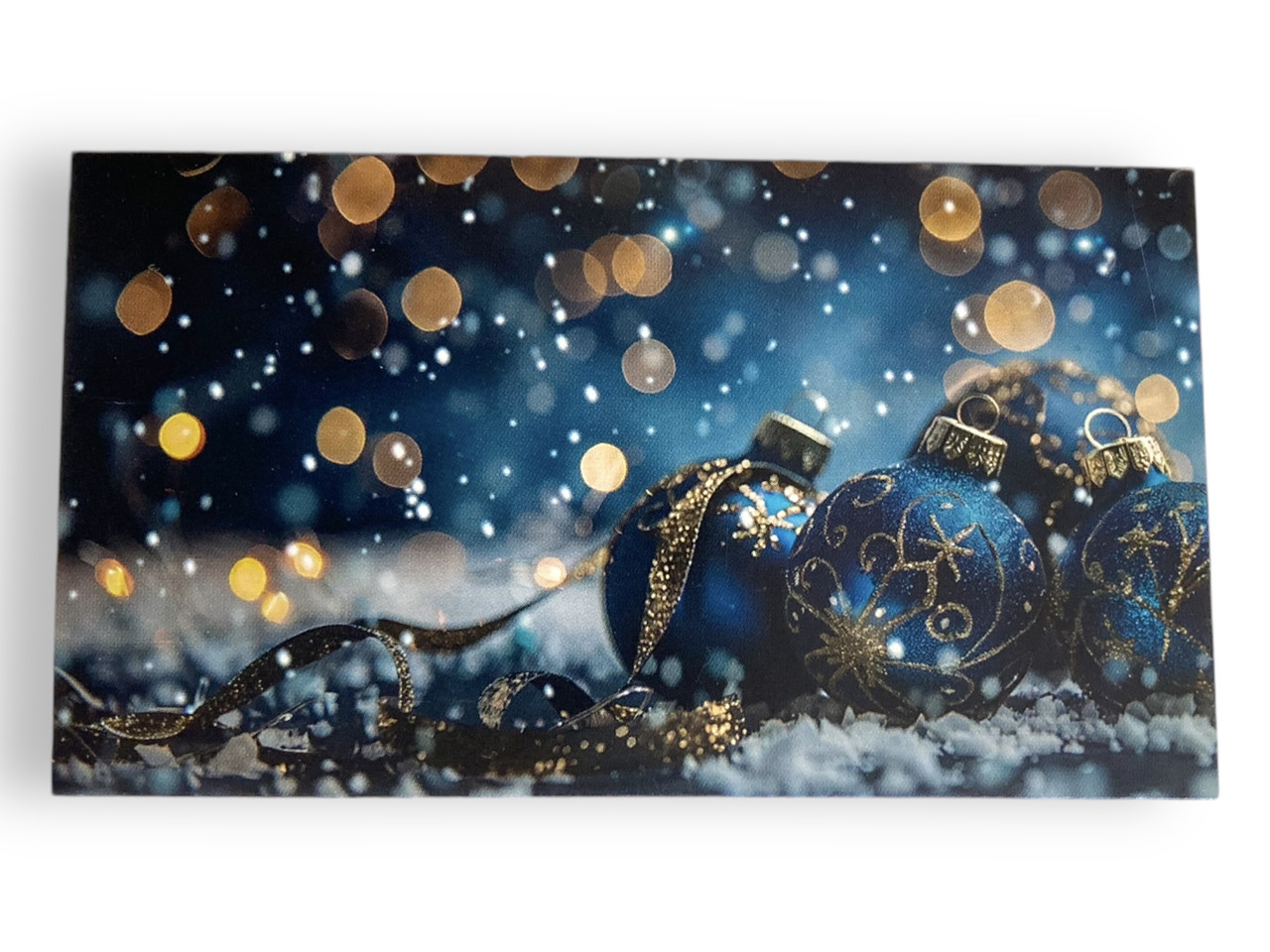 Листівка «Новорічні прикраси» №3, 50*90, 20 шт., фото 1