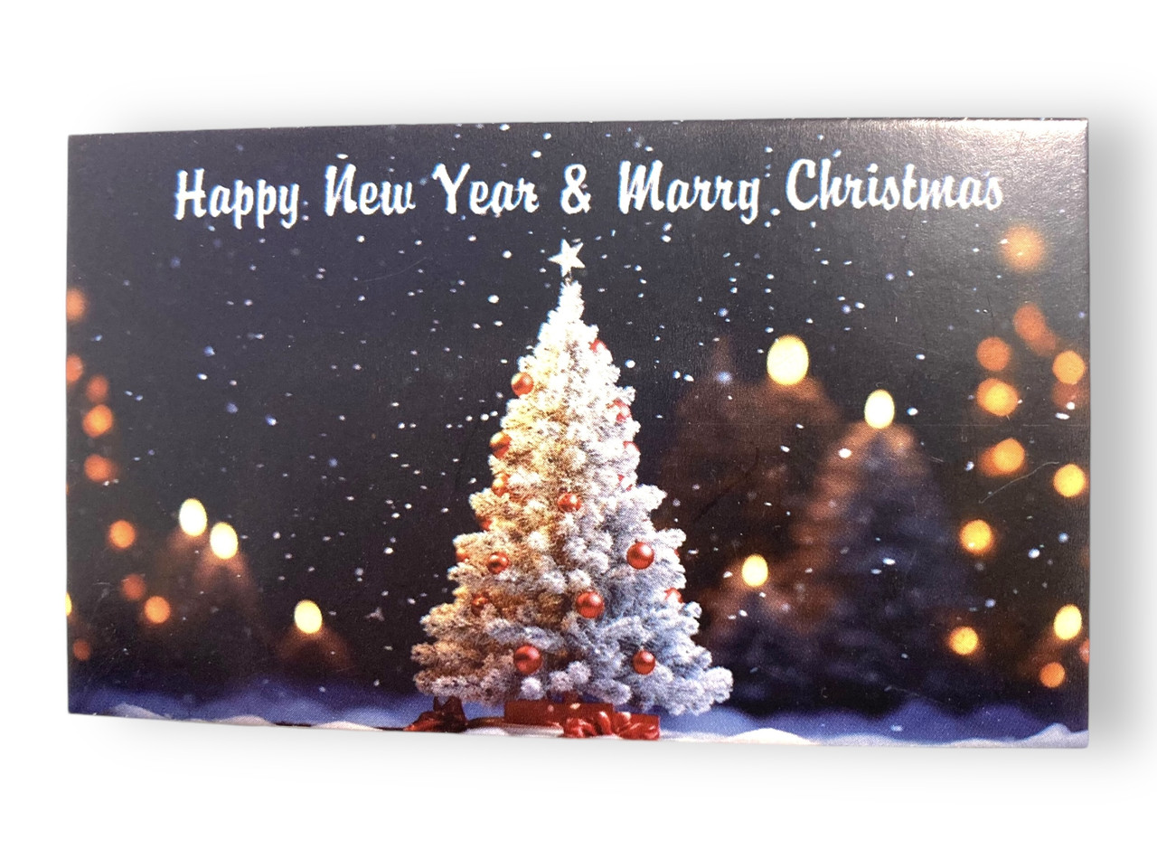 Листівка «Merry Christmas and Happy New Year» №2, 50*90, 20 шт., фото 1