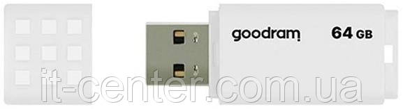 Флешка USB GOODRAM UME2 64 GB White (UME2-0640W0R11)