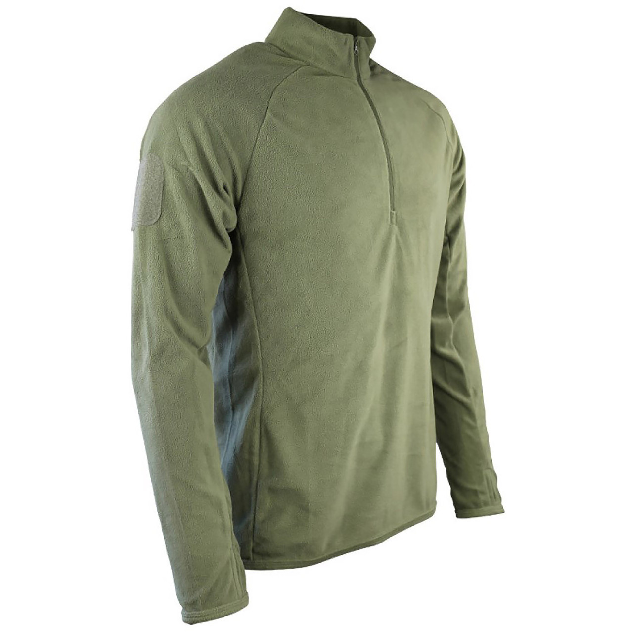 Тактична флісова кофта KOMBAT UK Alpha Mid-Layer Fleece олива, фото 1