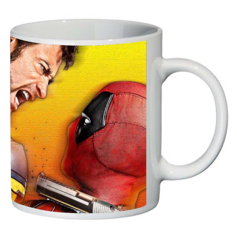 Чашка Дідпул і Росомаха (мережка supercup Deadpool Wolverine 0026)