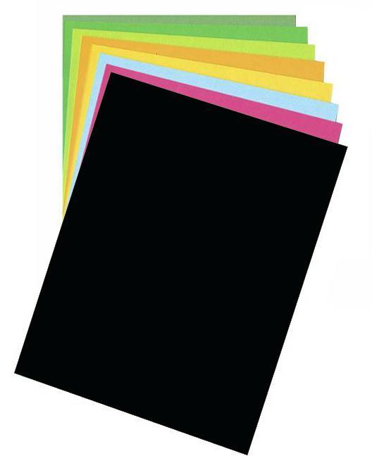 Папір для дизайну Fotokarton B2 (50*70см) №90 Чорний, 300г/м2, Folia