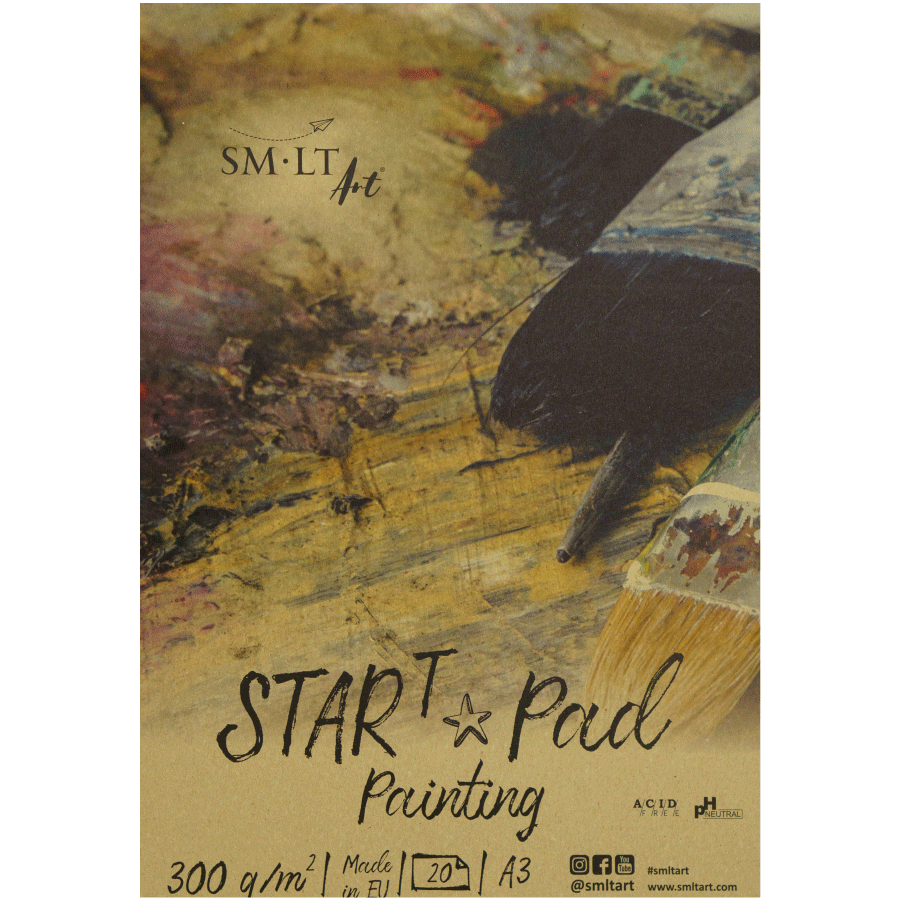 Склейка STAR T (mixed media) А3 300 г/м2 20 л SM-LT Art