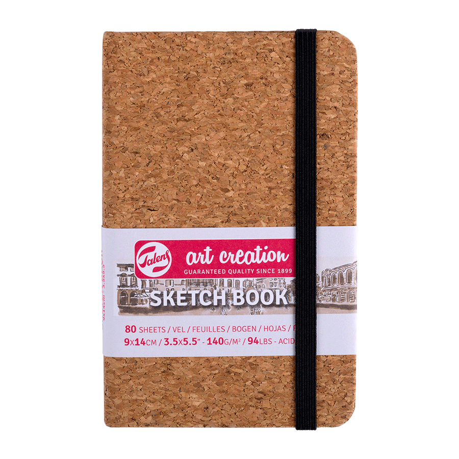 Блокнот для графіки Talens Art Creation А6 (9х14см) 140г/м2 80л Cork Royal Talens