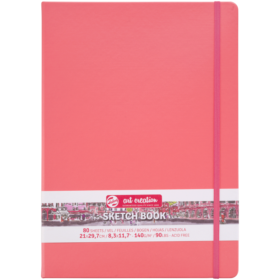 Блокнот для графіки Talens Art Creation А4 140г/м2 80л Coral Royal Talens