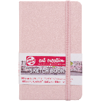 Блокнот для графіки Talens Art Creation А6 (9х14см) 140 г/м2 80 л Pastel Pink Royal Talens