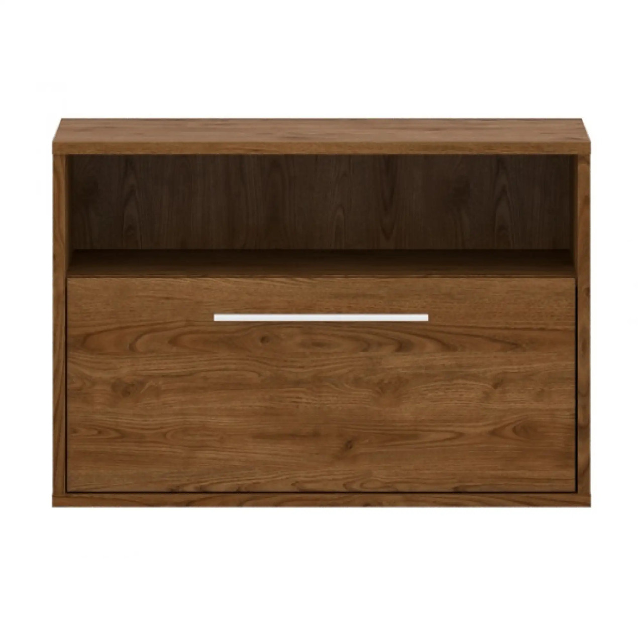 Тумба приліжкова Гербор Агата KOM1D Горіх верона (GRB-1946)+, фото 1