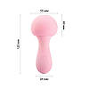 Вібромасажер Otouch MUSHROOM Pink, 7 режимів, функція нічника, технологія «старт-стоп», фото 6
