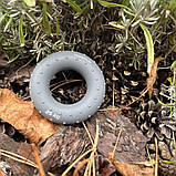 Еспандер кистьовий силіконовий PowerPlay PP-4338 Hand Grip Large 25 кг. Сірий, фото 5