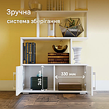 Стелаж MebelProff К-41, стелаж для книг, стелаж для будинку, стелаж для декора, полиці для іграшок, книг, фото 6