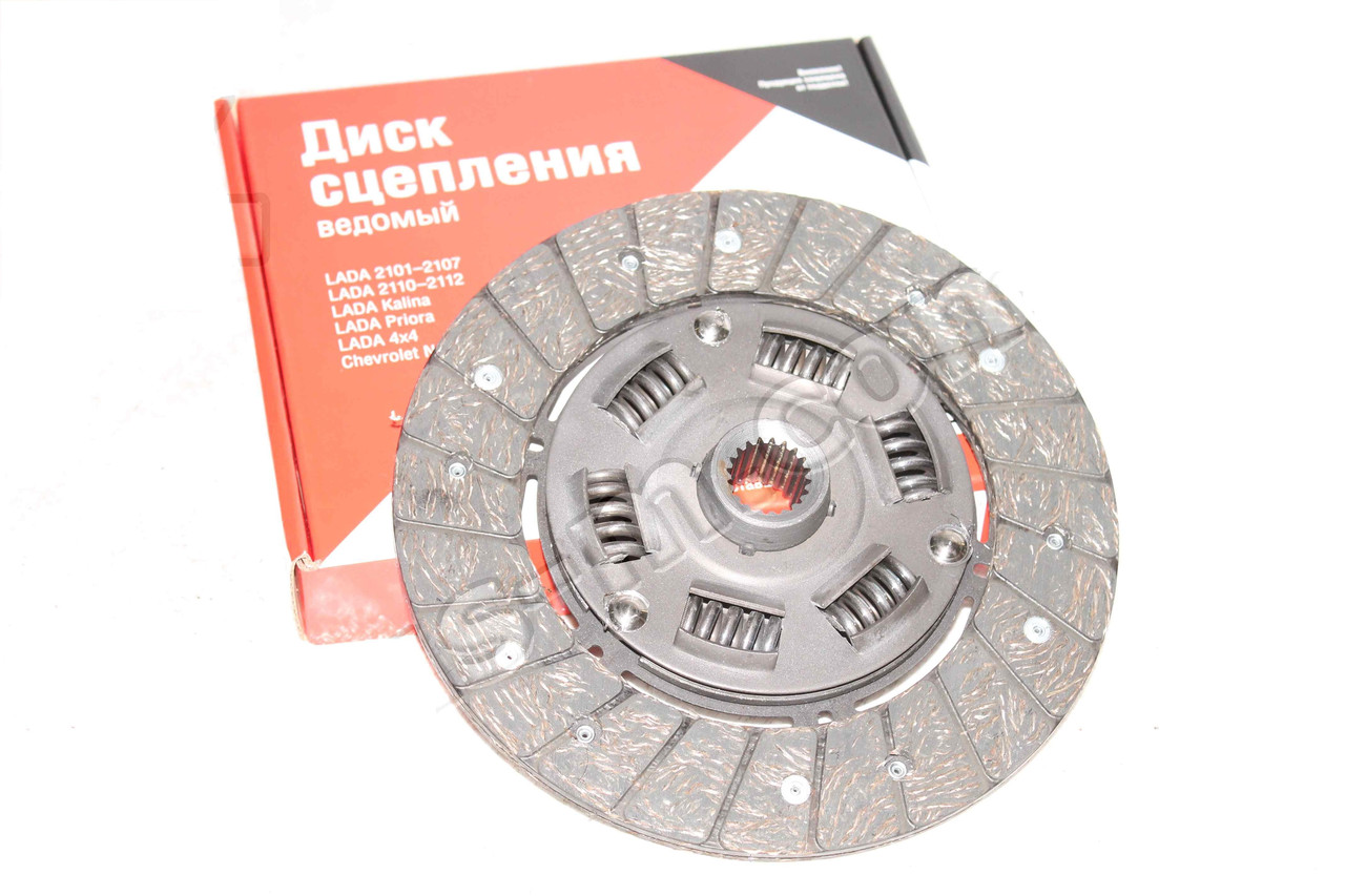 Диск зчеплення ведений ВАЗ 2106,2121 Нива (виробництво ВАТ ВІС), фото 1