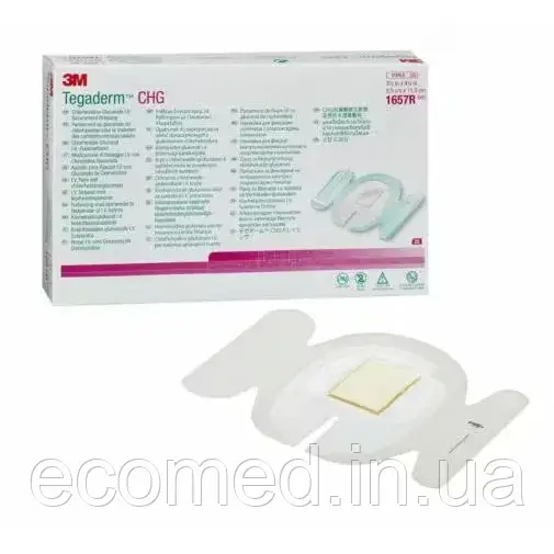 Пов'язка ТЕГАДЕРМ CHG (Tagaderm) 8,5см*11,5см, фото 1