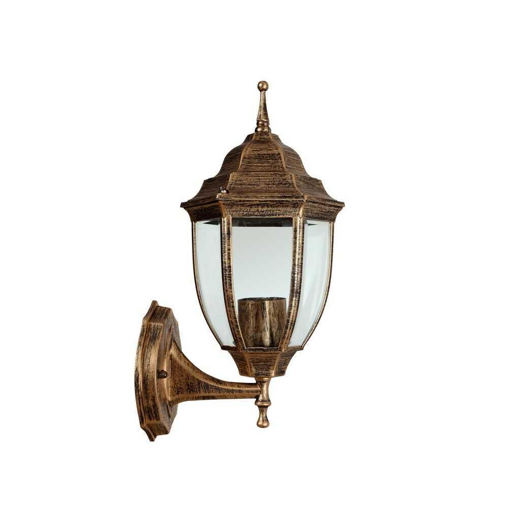 Світильник садово-парковий Violux Prag-D антична бронза 60W Е27 IP44 500000, фото 1