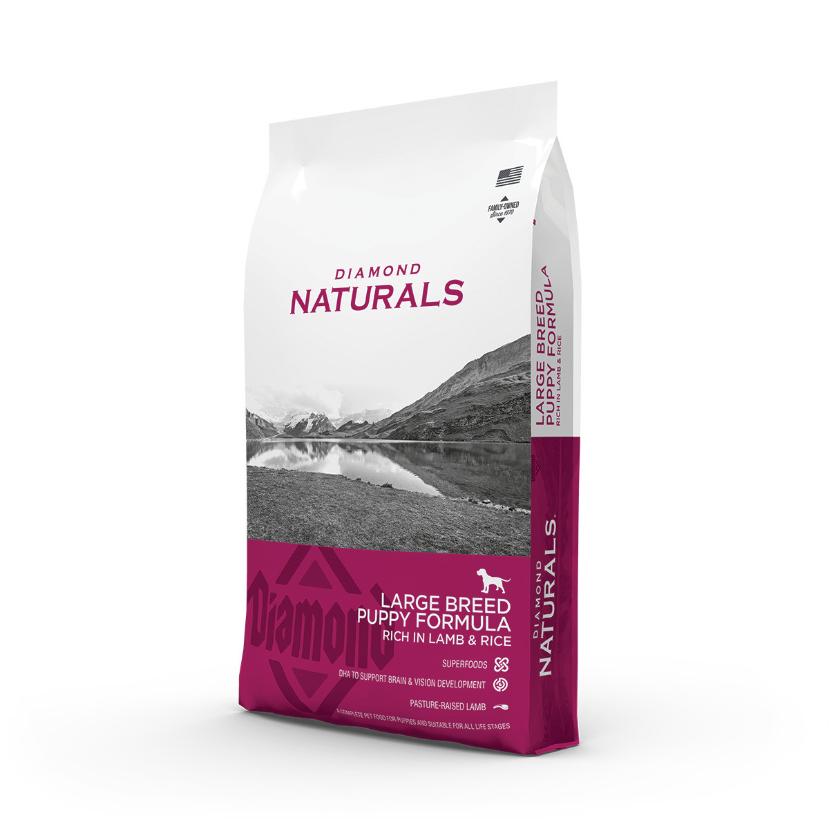 Сухий корм Diamond Naturals Puppy Large Breed Lamb&Rice для цуценят великих порід 15кг