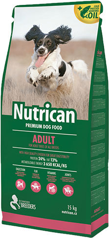 Сухий корм Nutrican Adult для собак дрібних і середніх порід 15кг