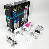 Жіночий епілятор для брів та обличчя Gemei GM-7006 4в1, Жіночий тример для чутливих місць GL-59, фото 3