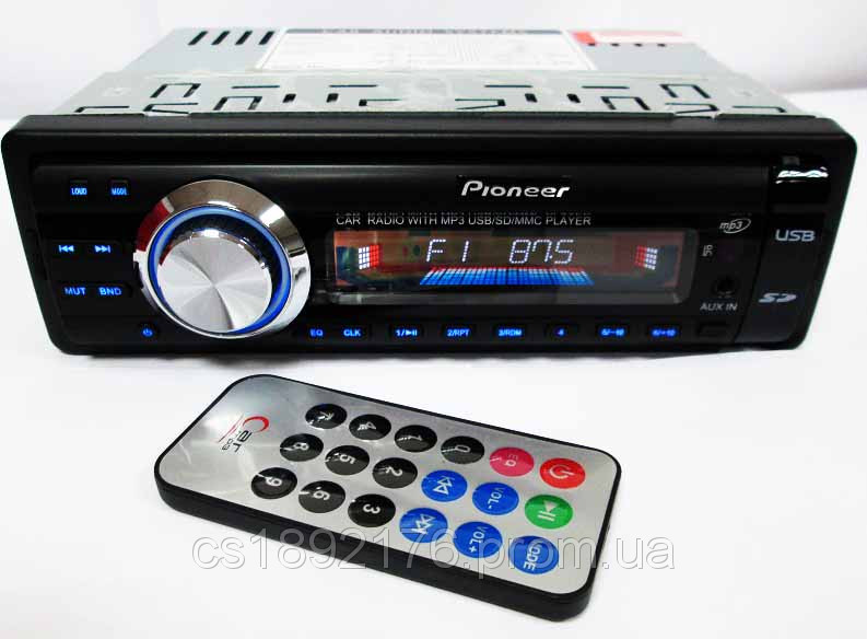 Автомагнітола 3500U Usb+Sd+Fm+Aux+ пульт, фото 1
