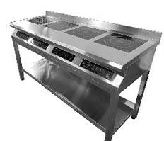 Плита індукційна 4-конфорна 2,8 кВт, підлогова Tehma TA-9247