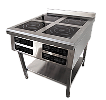 Плита індукційна 4-конфорна 3,5 кВт, підлогова 700 Tehma TA-3742