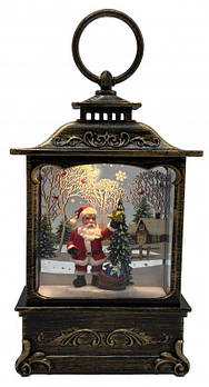 Ліхтар декоративний новорічний світящ.LED "3D-Д.Мороз" 13*8*3,2см ZF-091-D-1 G-Rich