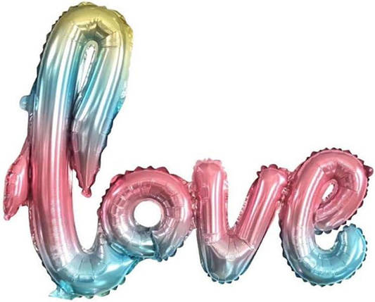 Р207 Гірлянда КИТАЙ-КТ Love літери градієнт (УП), фото 1