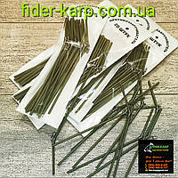 🇺🇦 Фідерний рибальський відвод , протизакручувач , довжина 20 см , колір (хакі-зелений) 🇺🇦