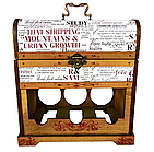 Міні-бар Slipo Комод 3 бутилки 34x32,5x19,5см (B-018)